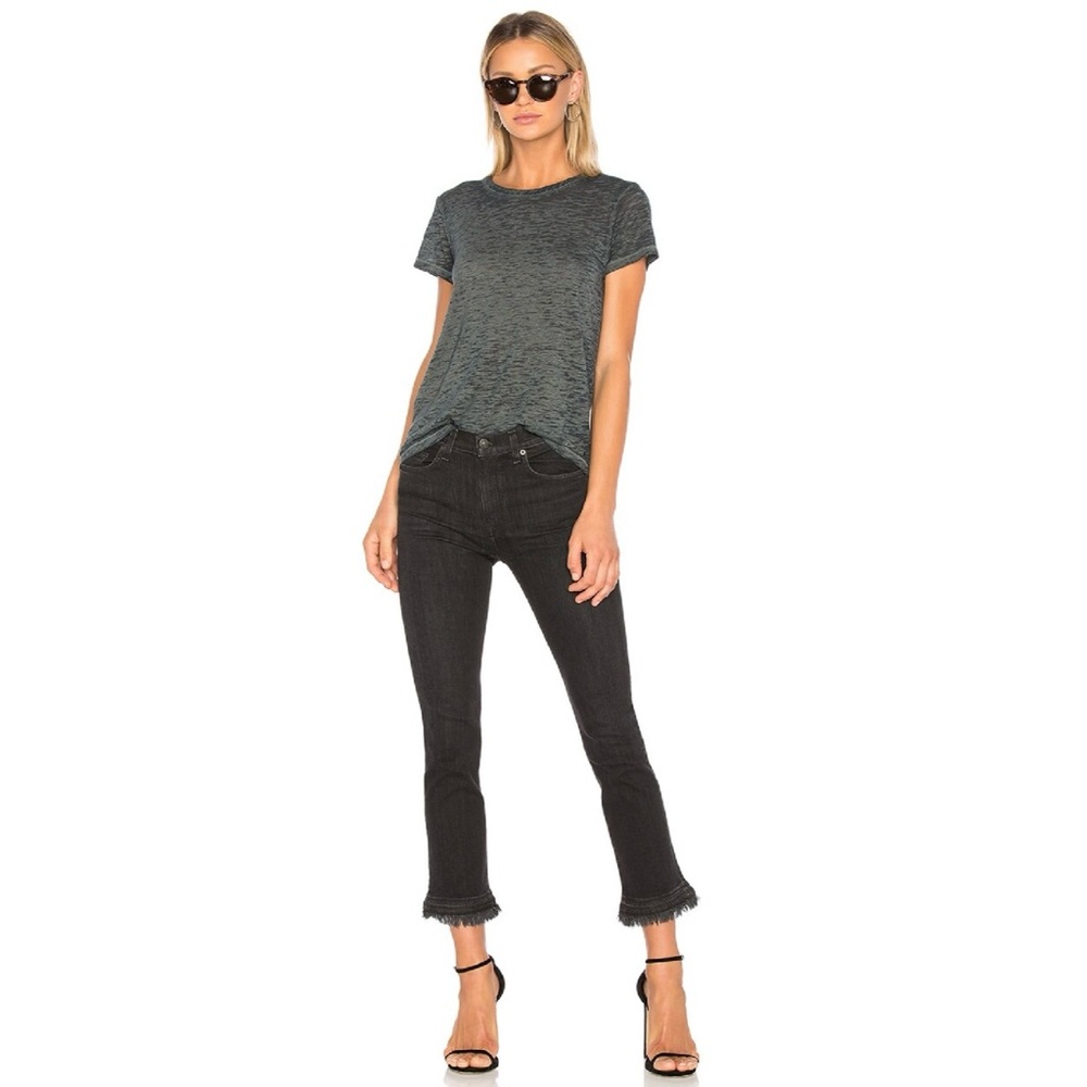 Rag & Bone Hana Jeans in Black Croyden